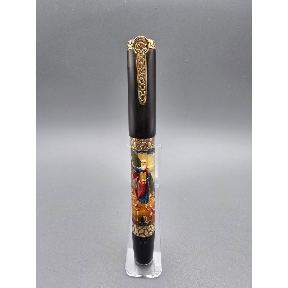 Krone Moses LE 161/288 Fountain Pen 18K M Nib Piston Fill No Box